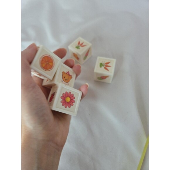 Bitty Baby Doll Blocks Toy Vintage 1990s Pleasant Company - Picture 5 of 5